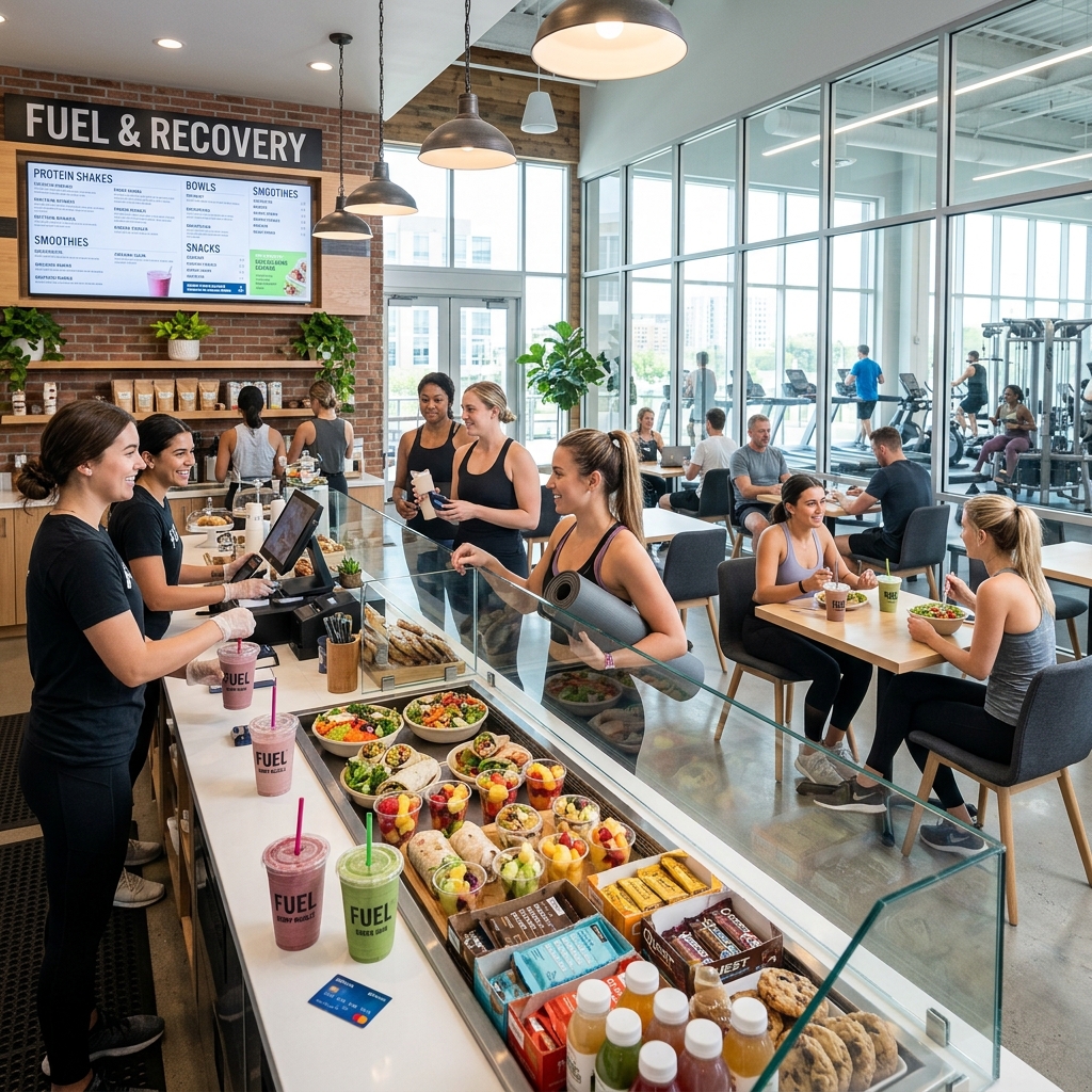 Healthy Gym Cafeteria and Protein Bar at Bear Biceps Vadodara